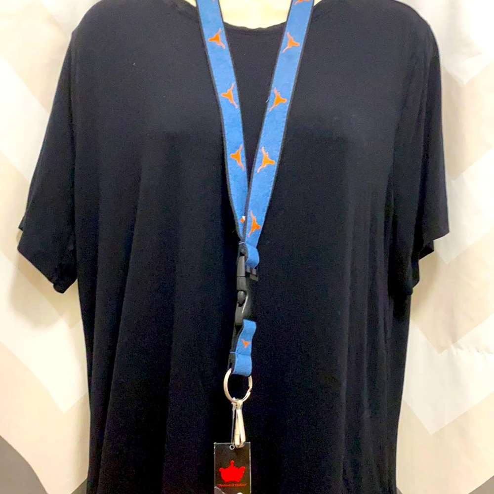 Texas Long Horns Lanyard